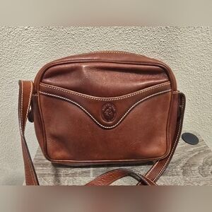 Michel Clo Cloetta Genuine Leather Italian Crossbody Bag